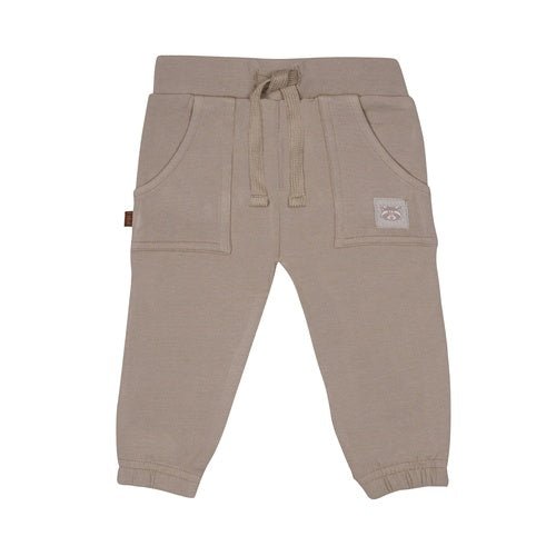 Wasbeer comfortabele broek kinderen | Taupe