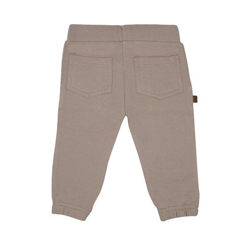 Wasbeer comfortabele broek baby | Taupe