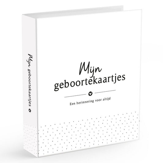 Fyllbooks Bewaarbundel Geboortekaartjes zwart-wit A5