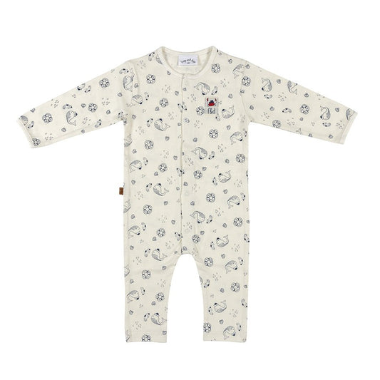 Piraat Onesie AOP | Gebroken wit