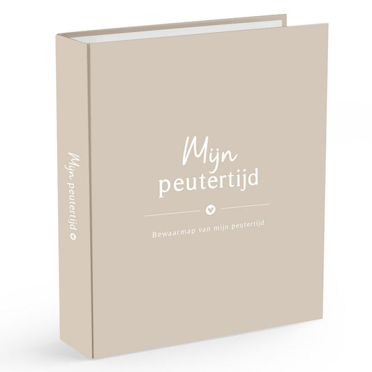 Fyllbooks Bewaarbundel Mijn Peutertijd beige A4