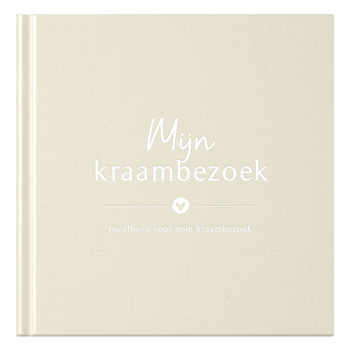 Fyllbooks Mijn kraambezoekboek - Linnen Beige