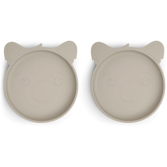 Akila siliconen bord 2-pack Koala