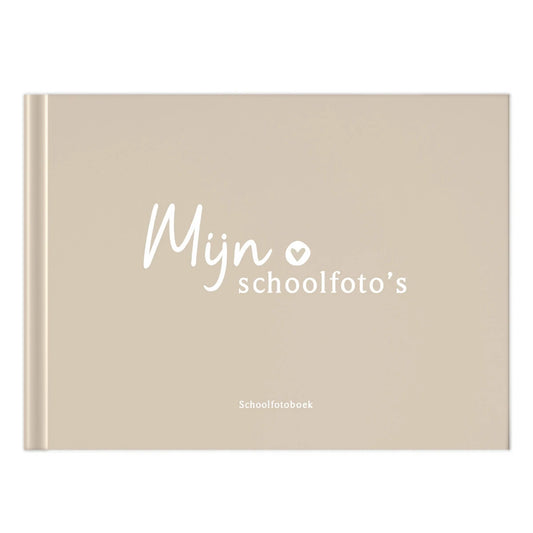 Fyllbooks Mijn schoolfotoboek - Beige