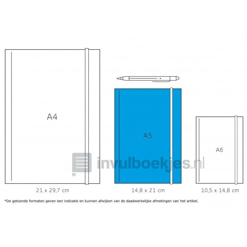 Fyllbooks Bewaarbundel Geboortekaartjes taupe A5