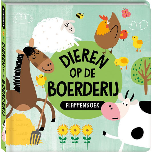 Flappenboek - Dieren op de boerderij