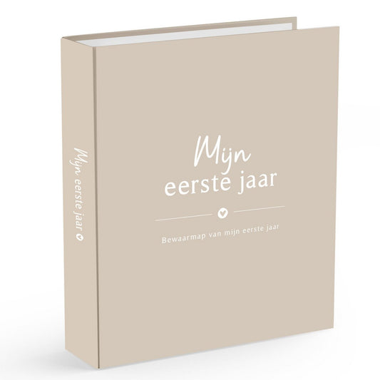 Fyllbooks Bewaarbundel Mijn Eerste Jaar beige A4